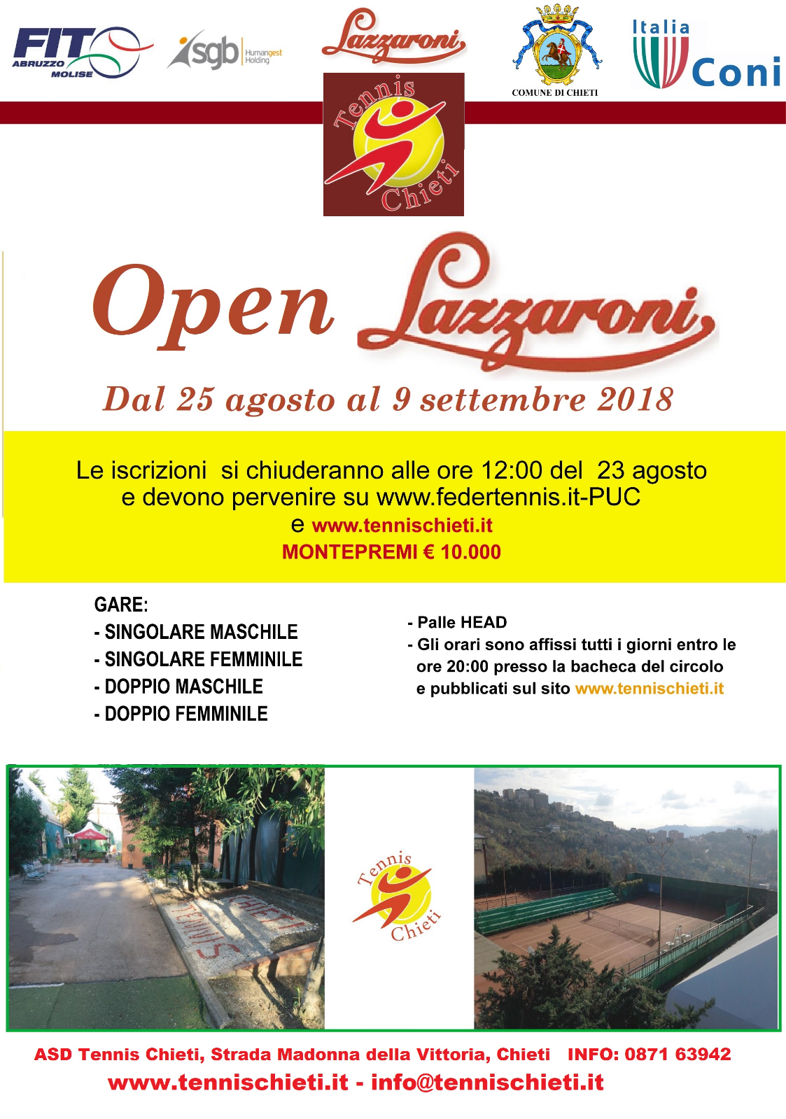 OPEN LAZZARONI 2018 Galleria Fotografica